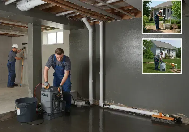 Basement Waterproofing and Flood Prevention process in Imperial, MO